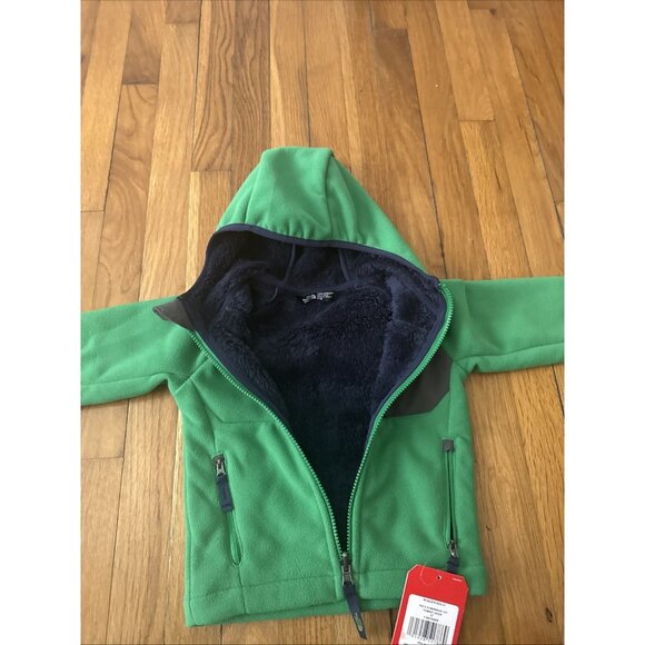 The North Face Chimborazo Hooded Fleece Jacket Boy's Size 3T - Picture 5 of 8